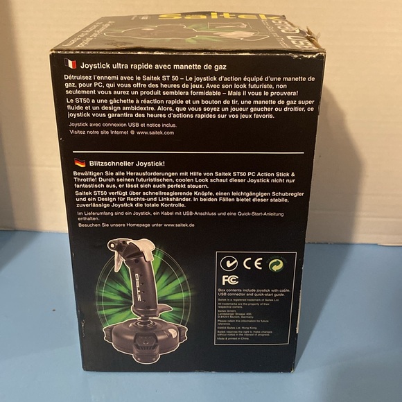 SAITEK ST50 USB Action Stick and Throttle - Picture 6 of 8